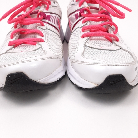 Nike Dart 10 Running Shoes White and Pink Size 8.5 Motion Fit Reslon - Picture 5 of 12